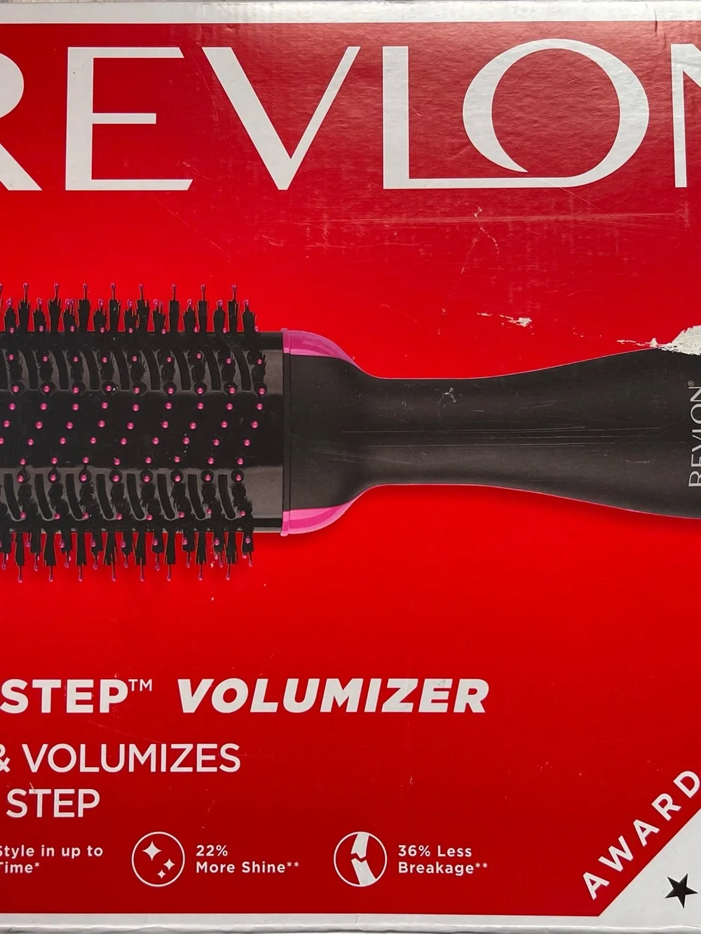 Revlon One-Step Hair Dryer & Volumizer - Black and Pink